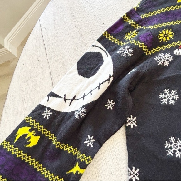DISNEY Tim Burtons The Nightmare Before Christmas Jack Skellington Sweater M - Picture 6 of 10